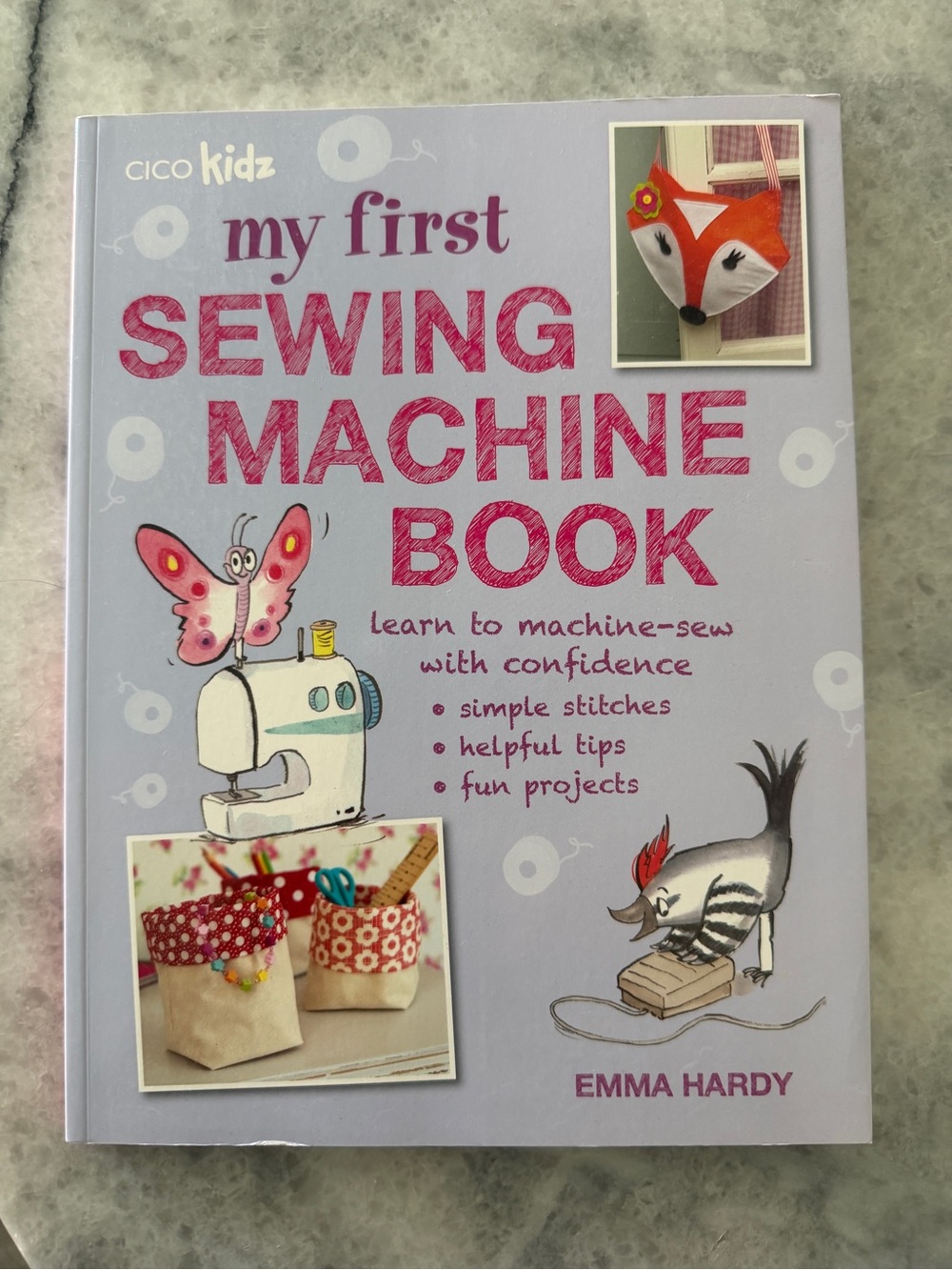 Cico Kidz My First Sewing Machine Book new